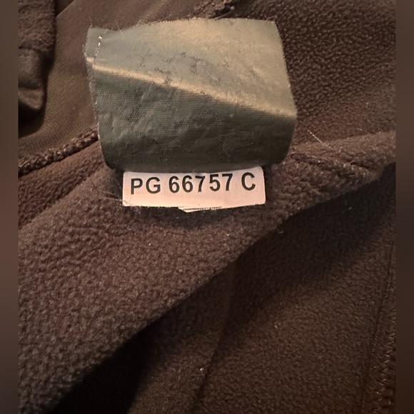 365. Ladies Helly Hansen Vintage Fitted Black White Fleece Zip-Up Floral Jacket - Picture 13 of 13